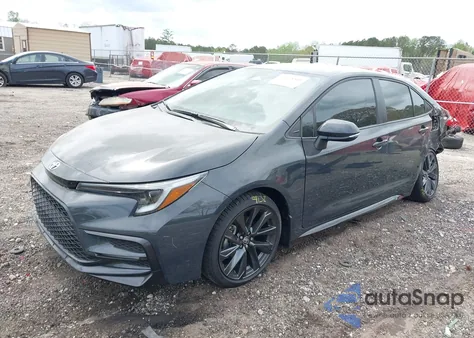 2025 Toyota Corolla Se from USA, damaged, VIN 5YFS4MCE9SP234125